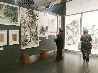 晨光浩然——2018江苏省美术家协会省直分会作品展开幕侧记